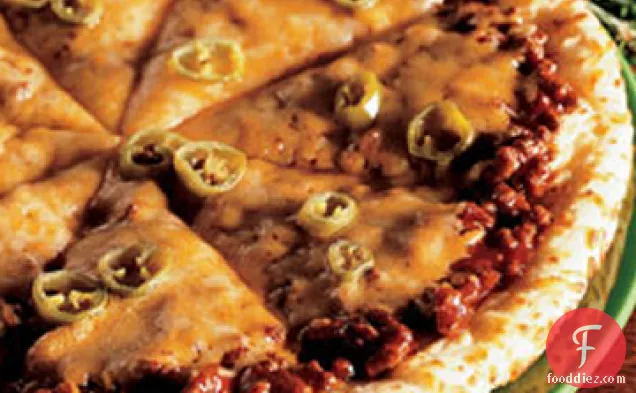 Spicy Barbecue Pizza