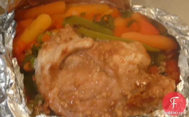 Foil Wrapped Oriental Chicken