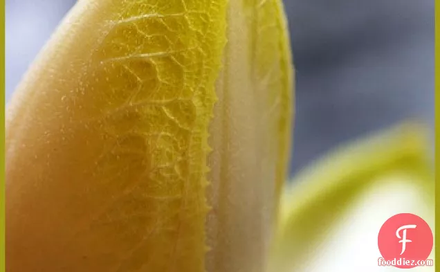 A Pear, Endive And Caramelized Pecan Salad