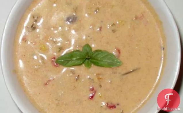 चिकन सूप की पेरूवियन क्रीम