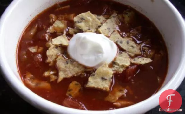 Crock Pot -Chicken Tortilla Soup