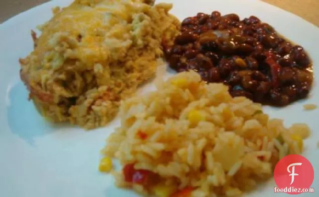 Lower Fat Chiles (Chiles) Rellenos Casserole