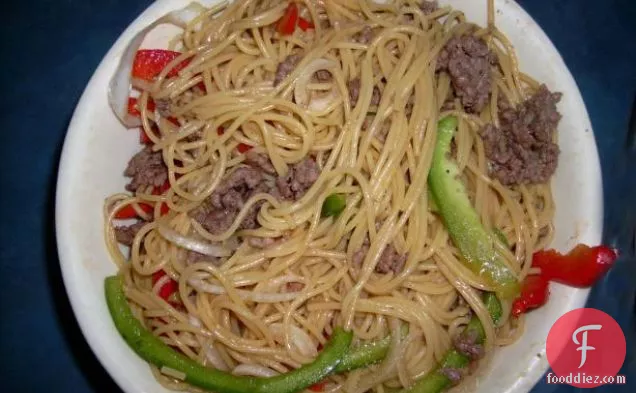 ला चोय एशियाई बीफ नूडल सलाद