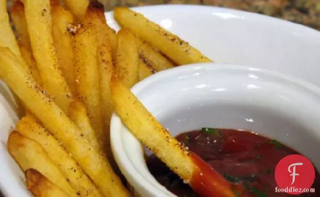 Red Chile Salt & Cilantro Ketchup For French Fries