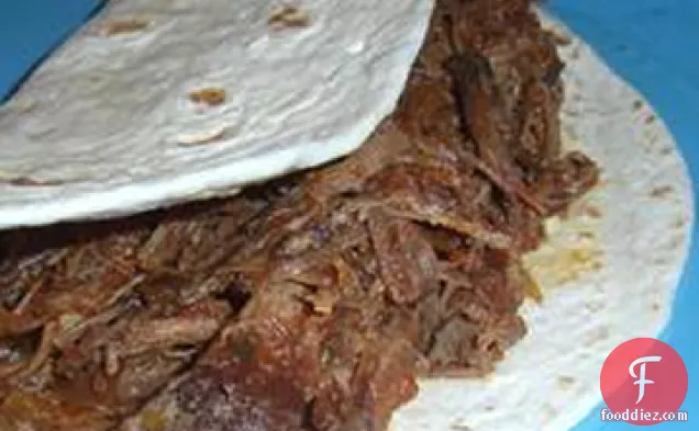 Shredded Tri-Tip for Tacos in the Slow Cooker