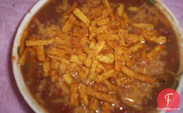 मलाईदार टॉर्टिला सूप-शाकाहारी