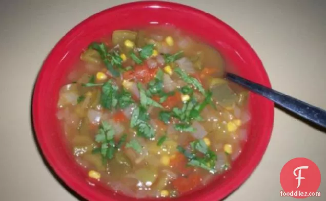 Mexican-Style Chicken Soup