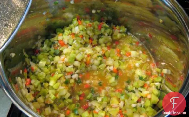 Green (Un-Ripe) Tomato Salsa for Canning