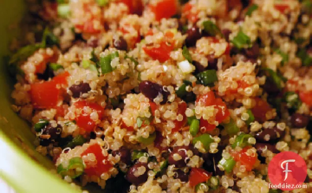 Black-Bean and Tomato Quinoa Salad