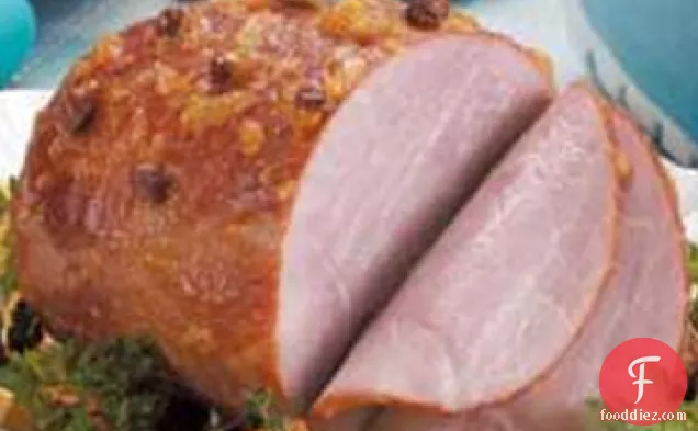 Marmalade Raisin Glazed Ham