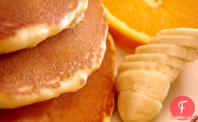Country Style Ricotta Orange Pancakes
