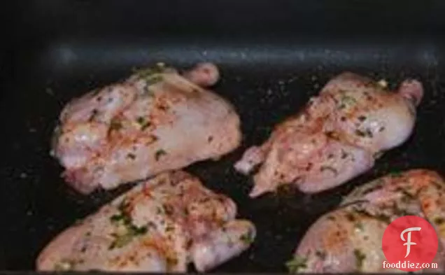 Cornish Game Hens With Honey Lime Marinade