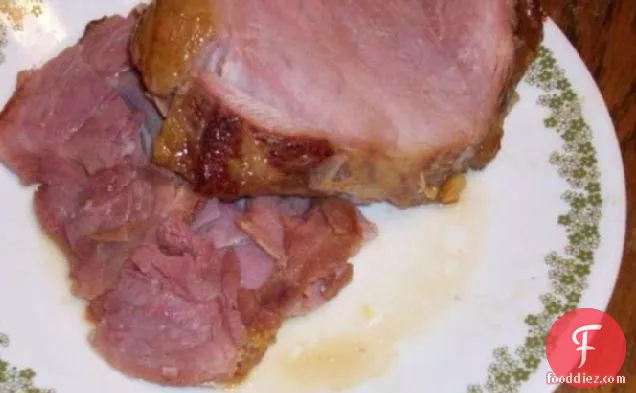 Orange Glazed Spiral Ham