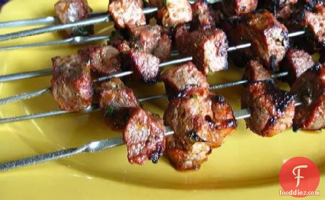 Moroccan Beef Kebab / Skewers
