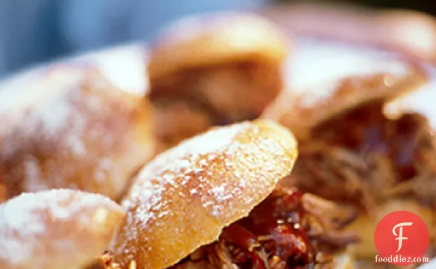 Smoked Pulled-Pork Sandwiches
