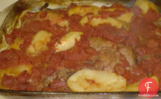 Mom's Pork Chop Casserole