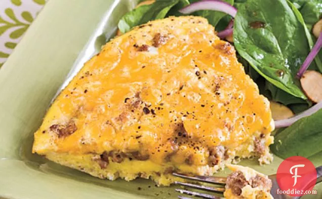 Sausage-and-Cheese Frittata