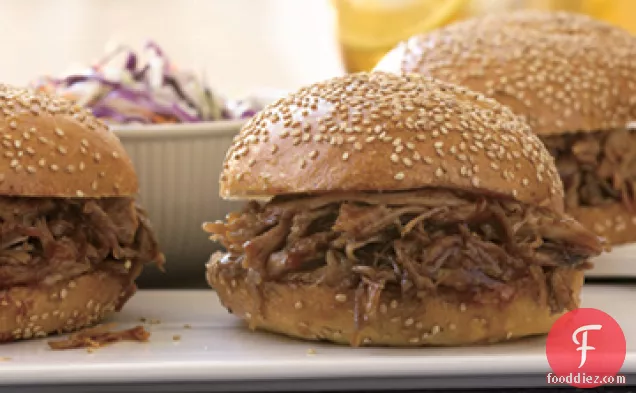 Slow-Cooked Pulled Pork Sandwiches