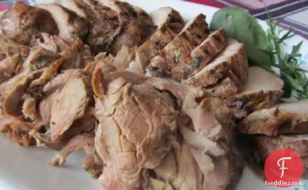 मसालेदार बीबीक्यू पोर्क टेंडरलॉइन