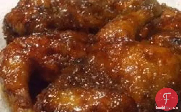 खुबानी अदरक खेल मुर्गियाँ