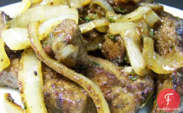 Venetian Calf Liver and Onions