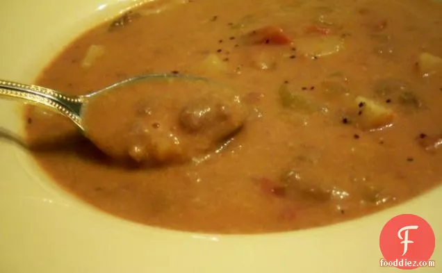 Creamy Cheeseburger Soup