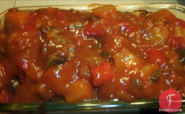 Meatloaf With Tangy Tomato Gravy