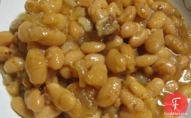 Slow Cooker Baked Beans With Maple Syrup