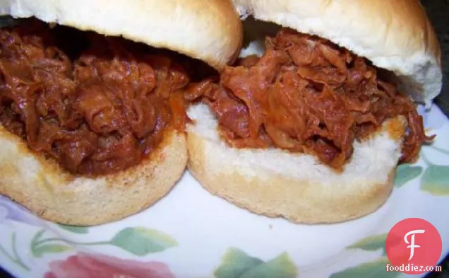 Ham Barbecue Sandwiches Pittsburgh Style