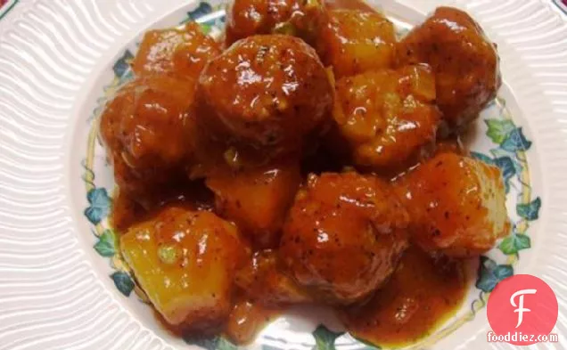 Shane's Sweet and Sour Meatballs (My Version)