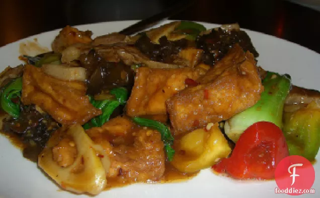 Sweet & Sour Tofu With Vegetables