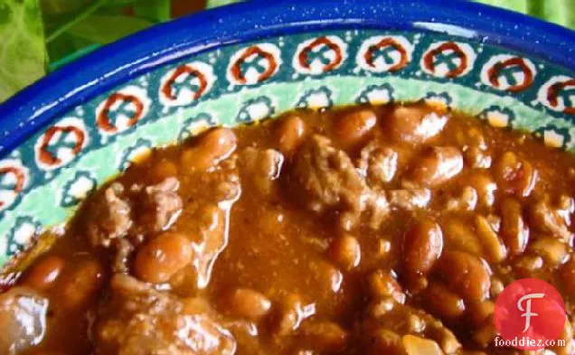 Barbecued Beefy Beans