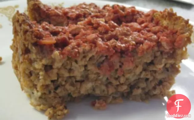 Microwave Rice Krispie Meatloaf