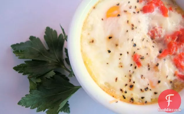 Oeufs En Cocotte With Lox