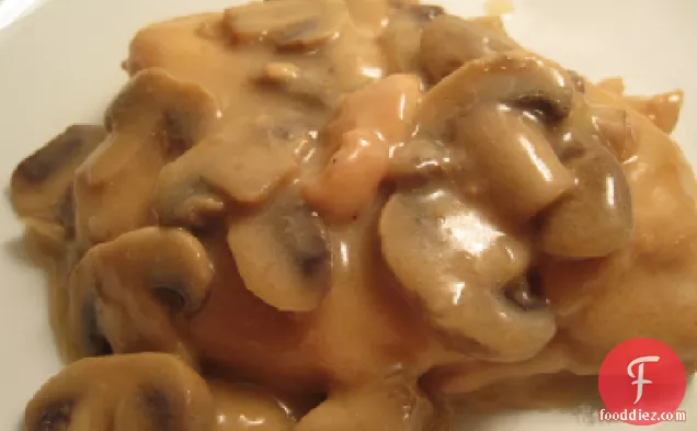 Pilze in Sahnesosse - Mushrooms in Cream Sauce