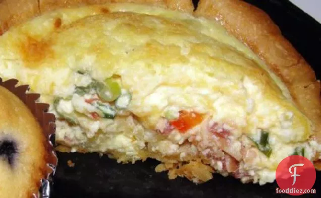 Breakfast Quiche With Bacon