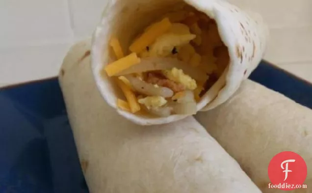 Healthy Breakfast Burrito