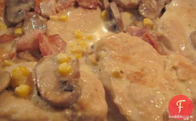 German Chicken Creamy Corn