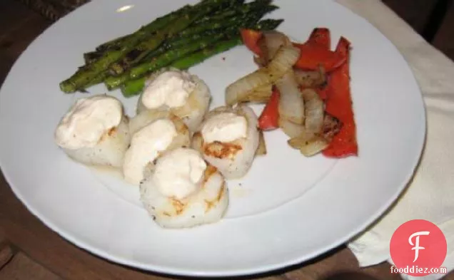 Scallops With Lime Mayonnaise