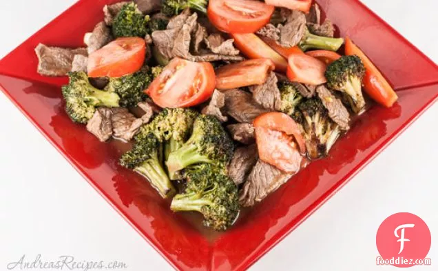 Chinese Beef And Broccoli With Tomato