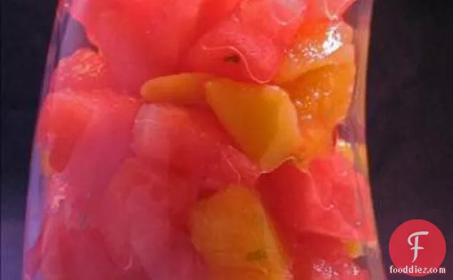 Watermelon Mango Salad