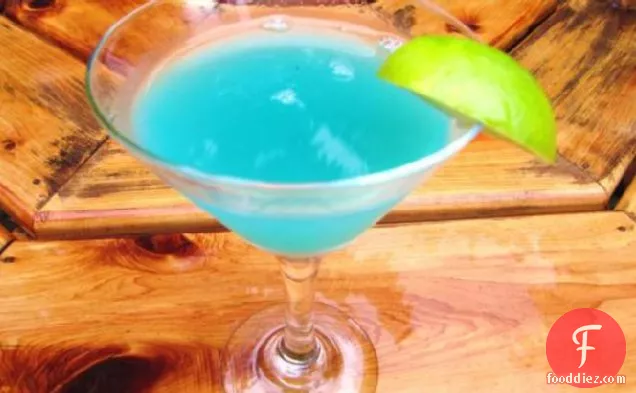 Toopua Blue Lagoon Cocktail