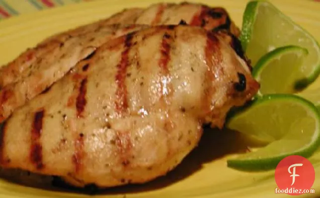 Spicy Lime Marinated Grilled Chicken Breasts