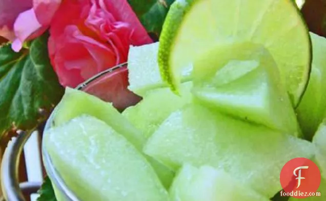 Honeydew Melon With Lime Juice
