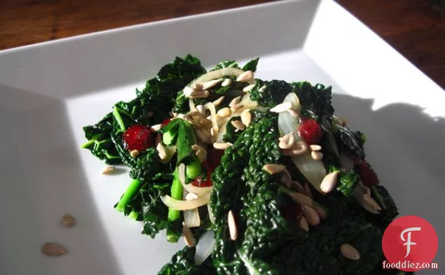 Kale With Sweet Bits
