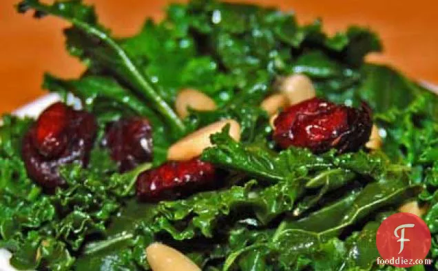 Kale With Cranberries
