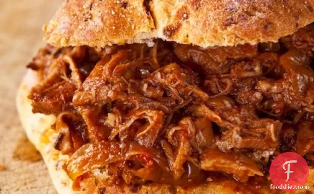 Slow Cooker Pulled Pork with Dr Pepper
