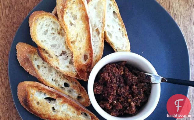 Sicilian Olive and Smoked Almond Tapenade from 'Di Bruno Bros. House of Cheese