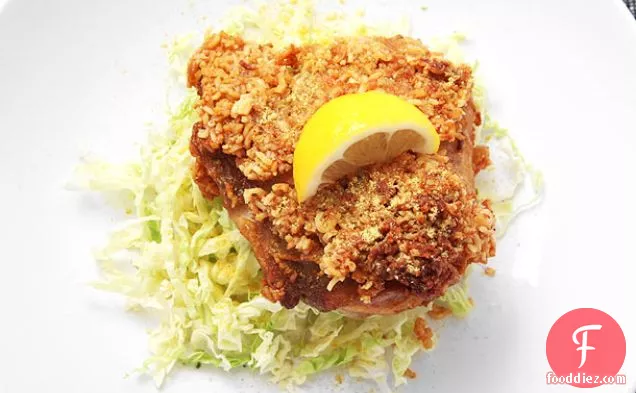 Ramen-Crusted Fried Chicken