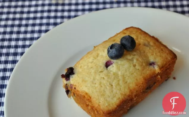 Individual Blueberry Buttermilk Loaves